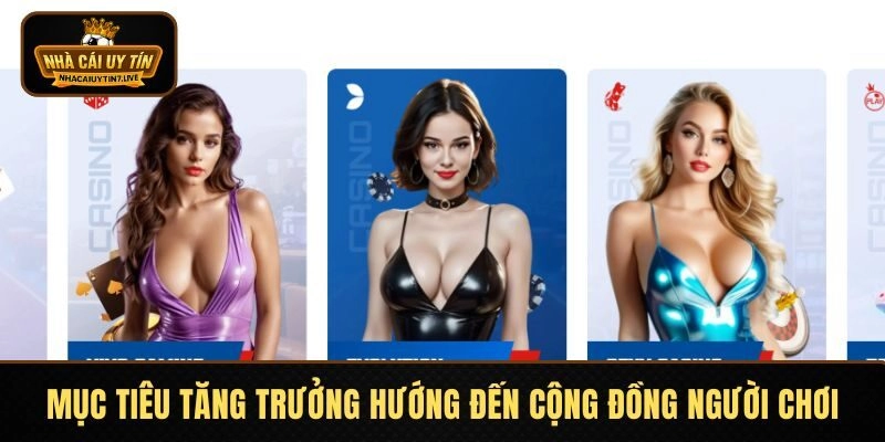 Mục tiêu tăng trưởng hướng đến cộng đồng người chơi